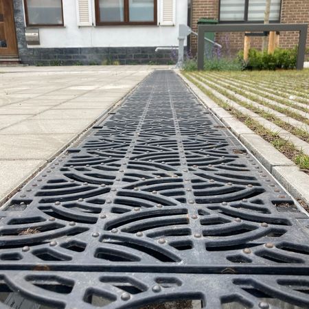 Zichtbare waterafvoer Zichtbare waterafvoer